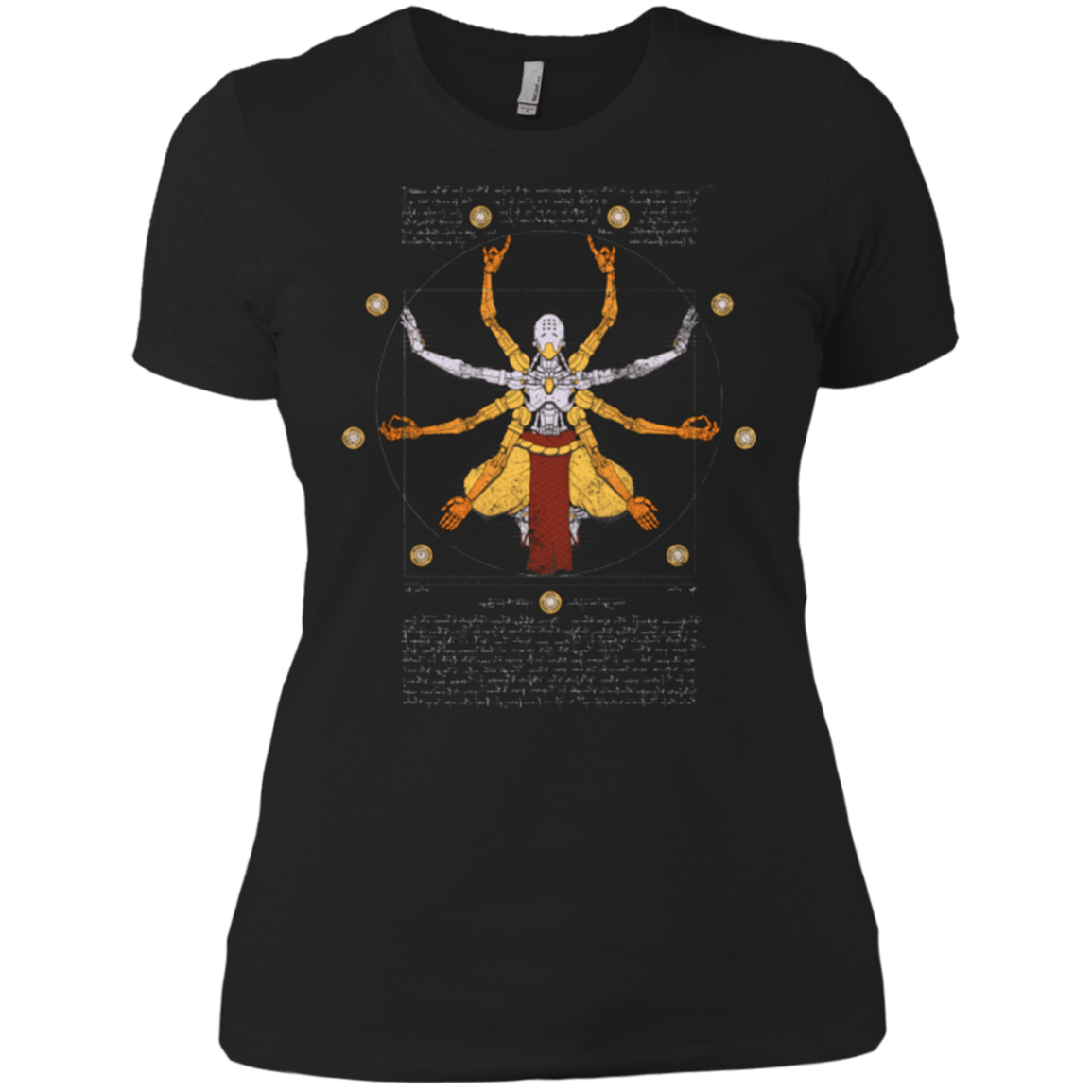 T-Shirts Black / X-Small Vitruvian Omnic Women's Premium T-Shirt