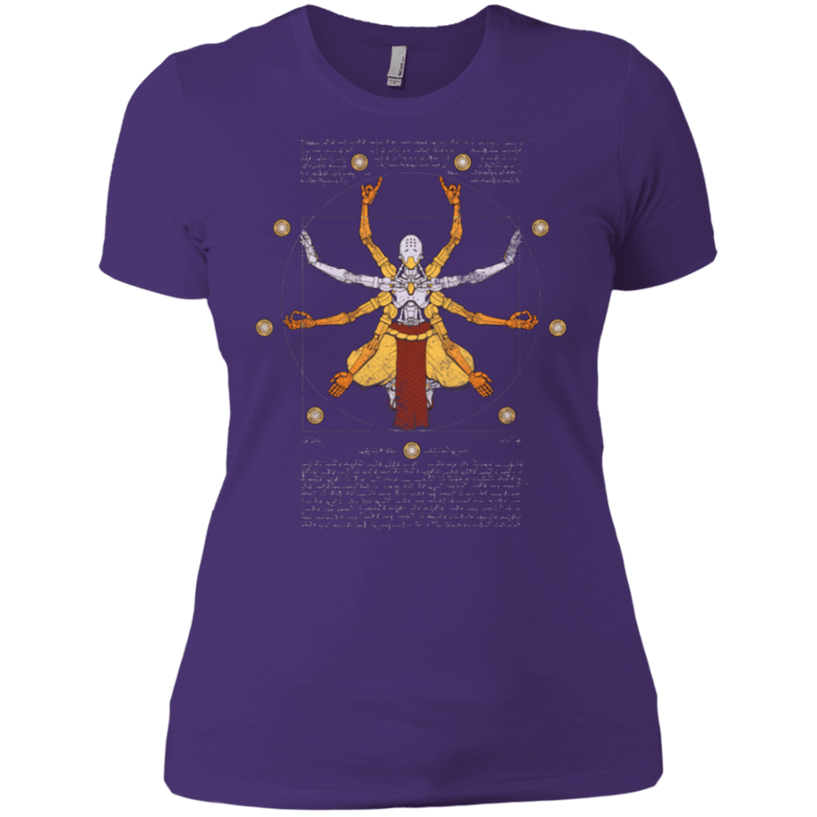 T-Shirts Purple Rush/ / X-Small Vitruvian Omnic Women's Premium T-Shirt