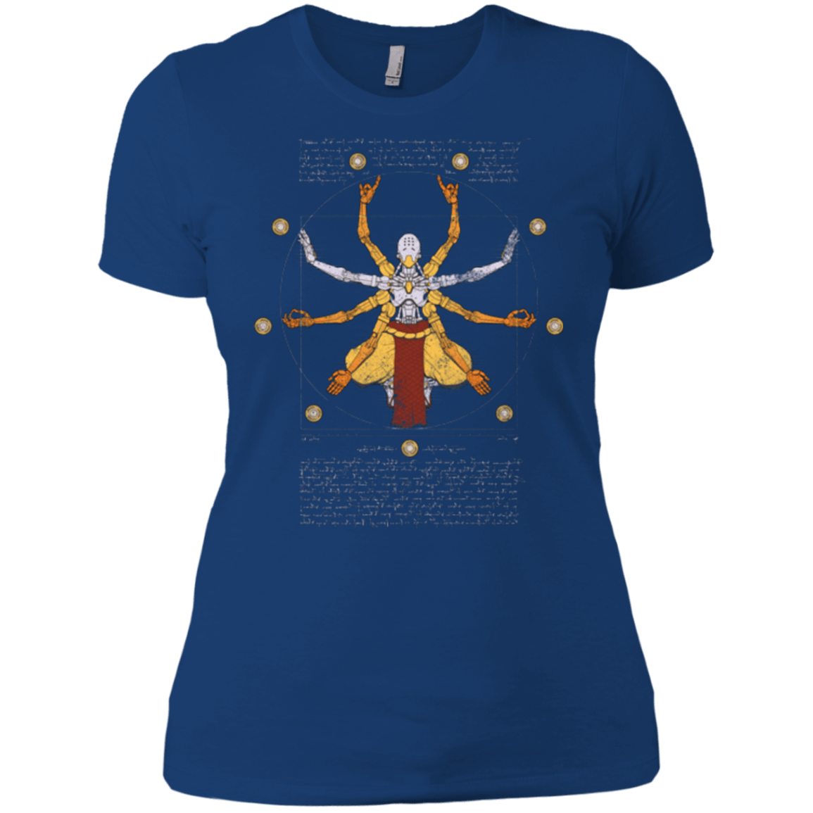 T-Shirts Royal / X-Small Vitruvian Omnic Women's Premium T-Shirt