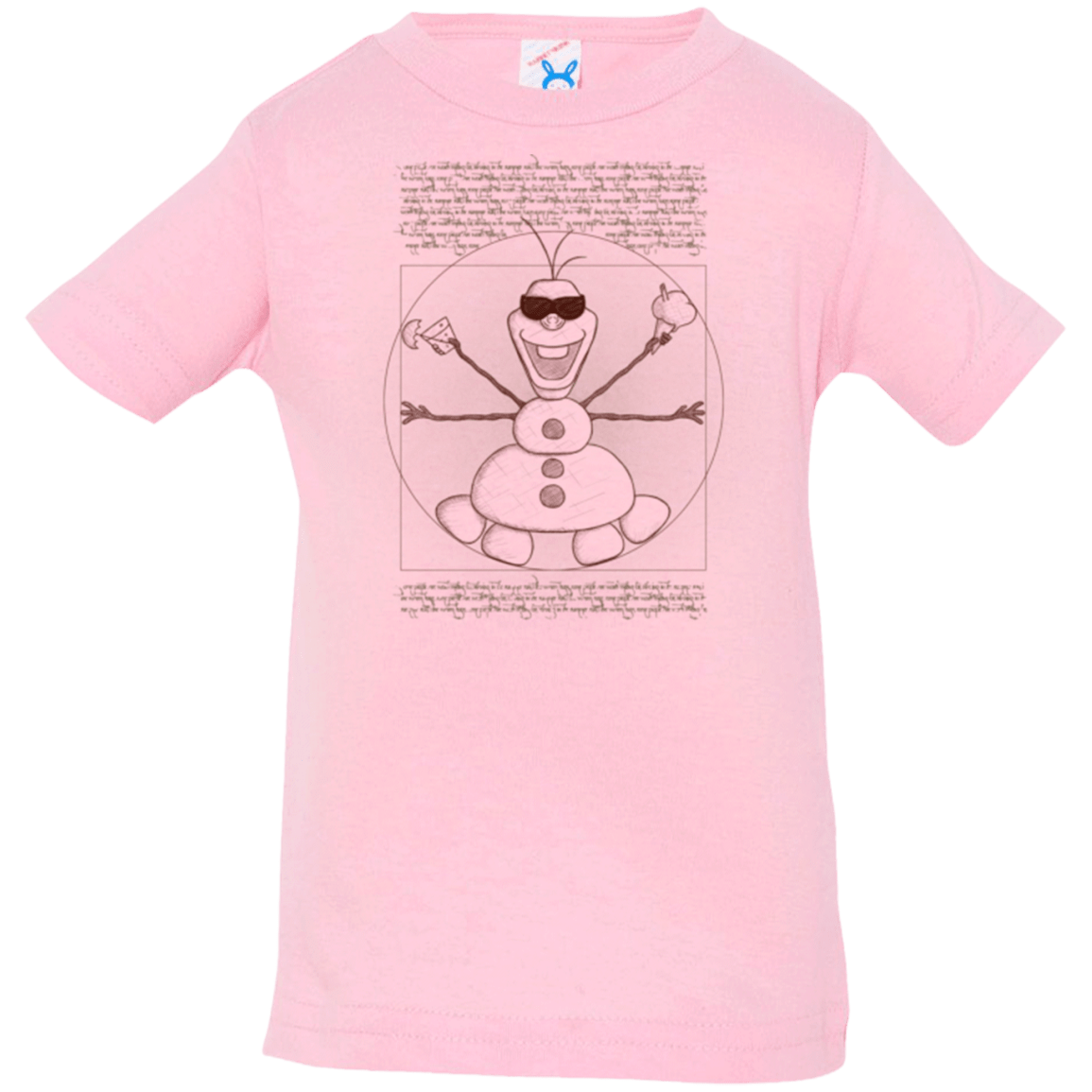 T-Shirts Pink / 6 Months Vitruvian Summer Infant Premium T-Shirt