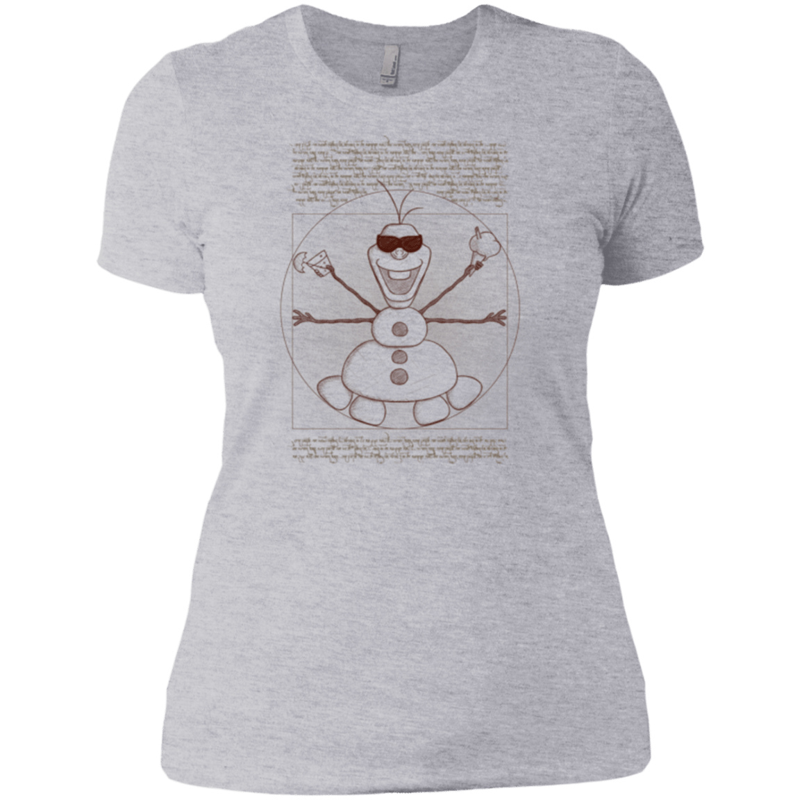 T-Shirts Heather Grey / X-Small Vitruvian Summer Women's Premium T-Shirt