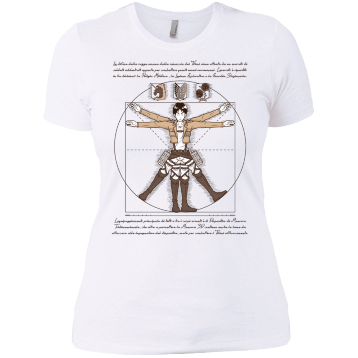 T-Shirts White / X-Small VITRUVIAN TRAINEE Women's Premium T-Shirt
