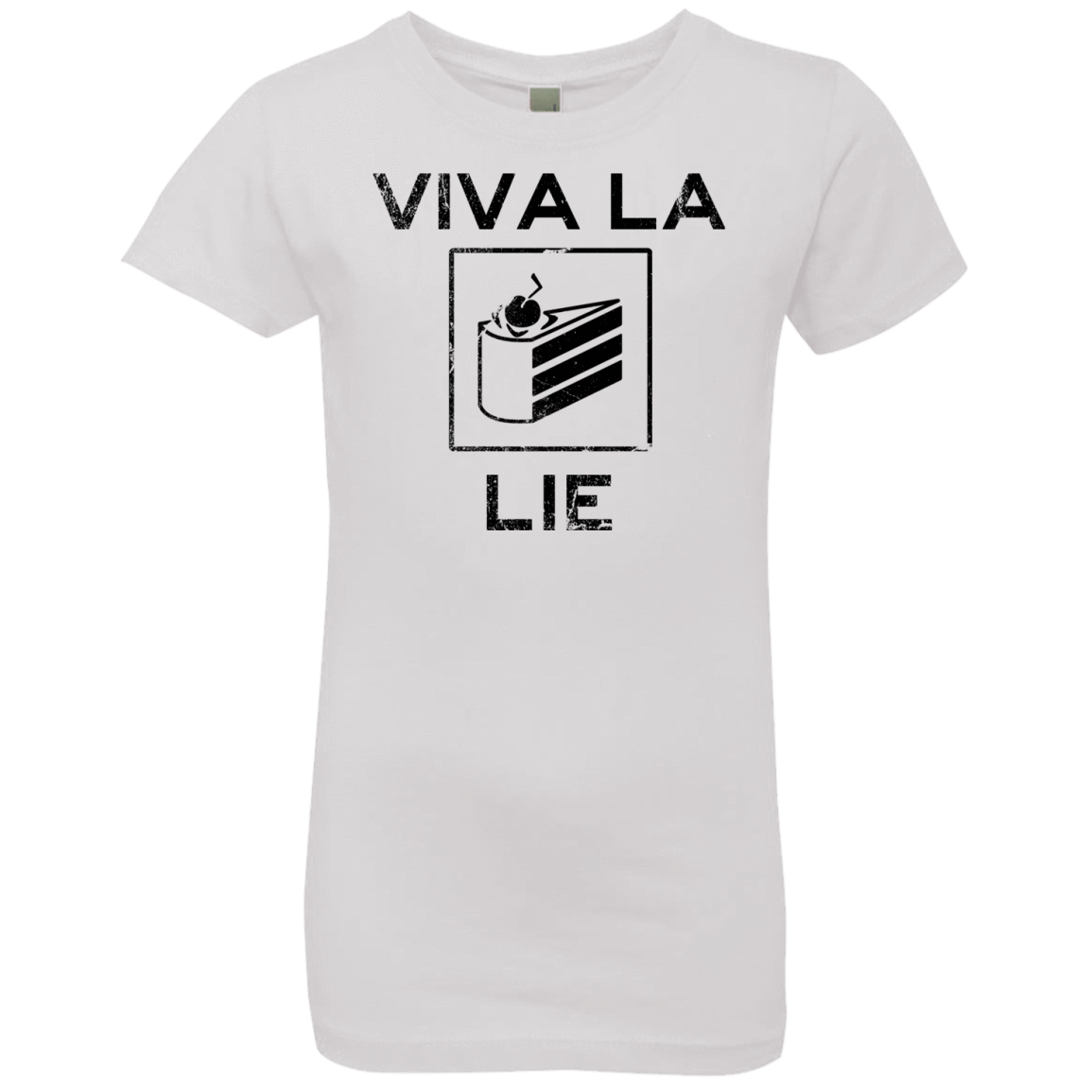 T-Shirts White / YXS Viva La Lie Girls Premium T-Shirt