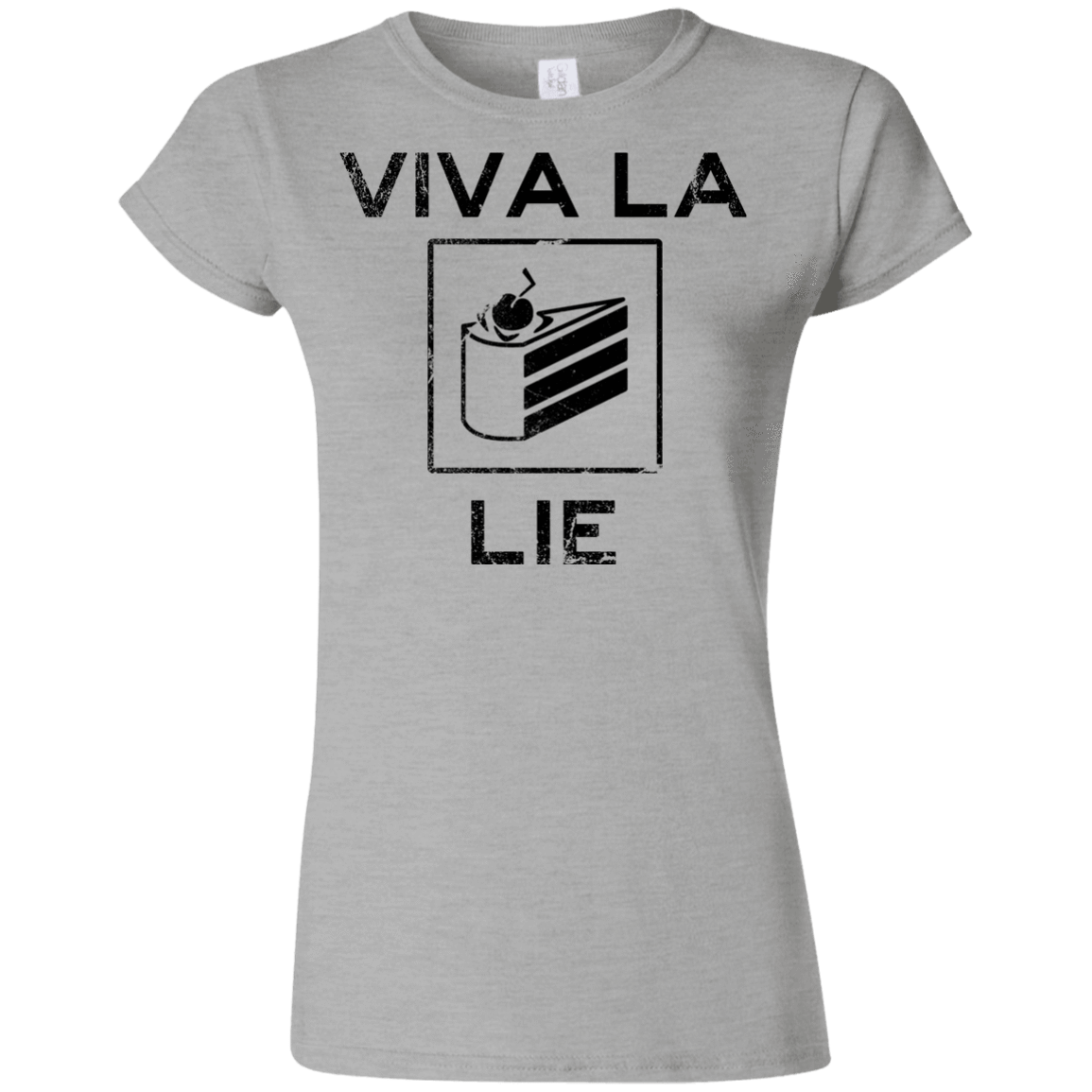 T-Shirts Sport Grey / S Viva La Lie Junior Slimmer-Fit T-Shirt