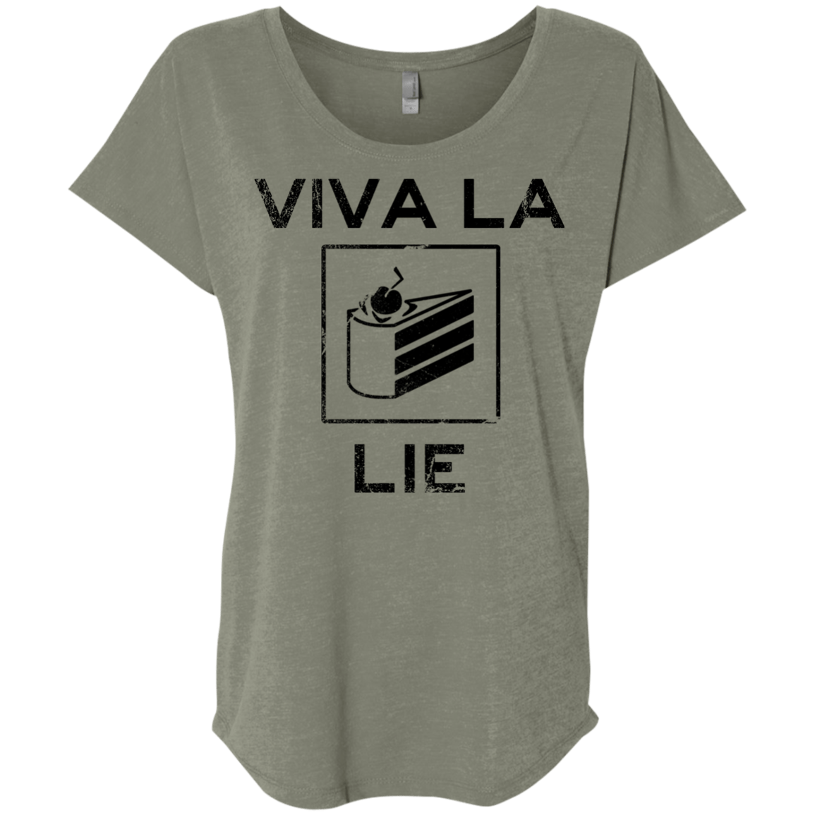 Viva La Lie Triblend Dolman Sleeve