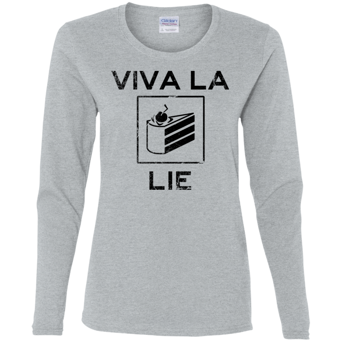 T-Shirts Sport Grey / S Viva La Lie Women's Long Sleeve T-Shirt