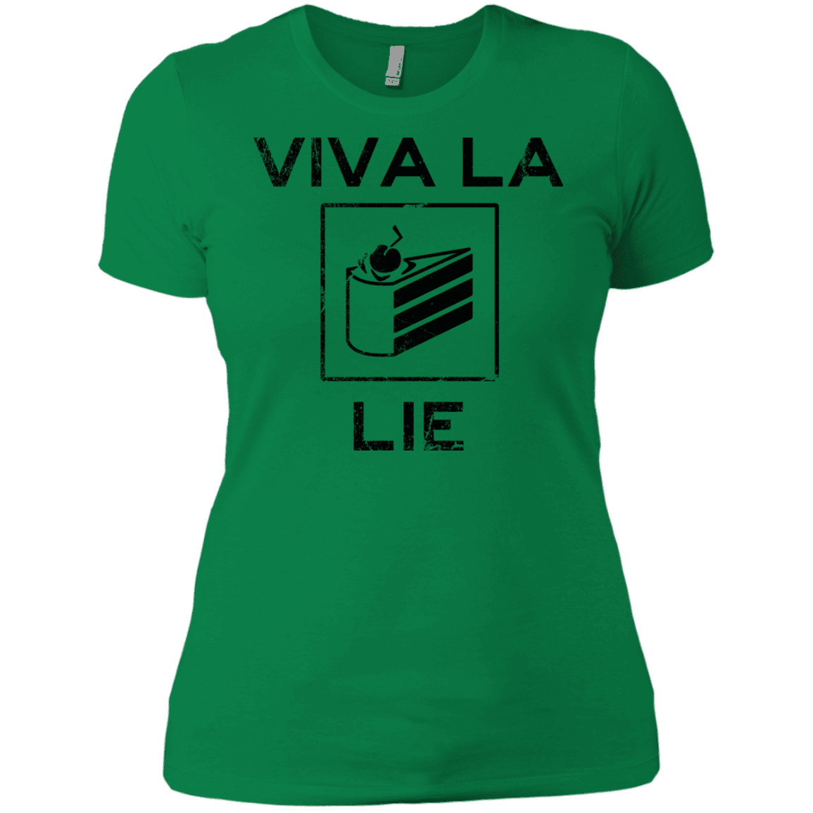 T-Shirts Kelly Green / X-Small Viva La Lie Women's Premium T-Shirt