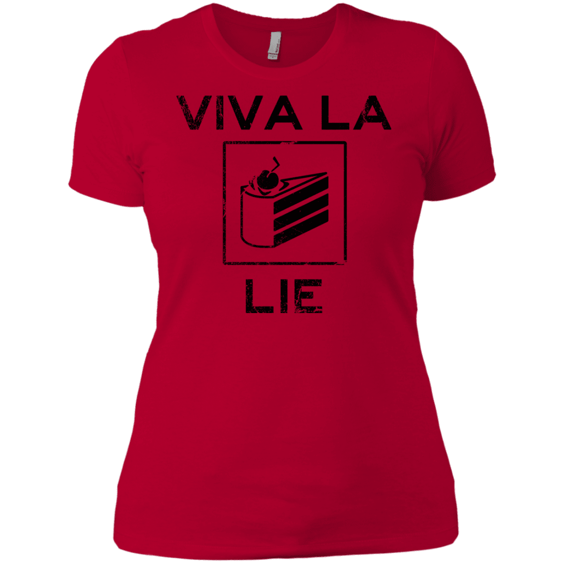 T-Shirts Red / X-Small Viva La Lie Women's Premium T-Shirt