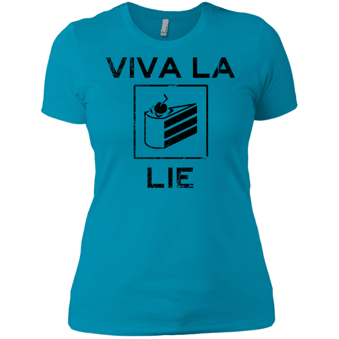 T-Shirts Turquoise / X-Small Viva La Lie Women's Premium T-Shirt