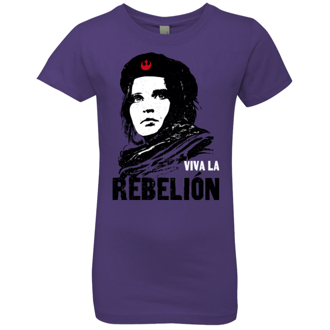 T-Shirts Purple Rush / YXS Viva la Rebelion Girls Premium T-Shirt