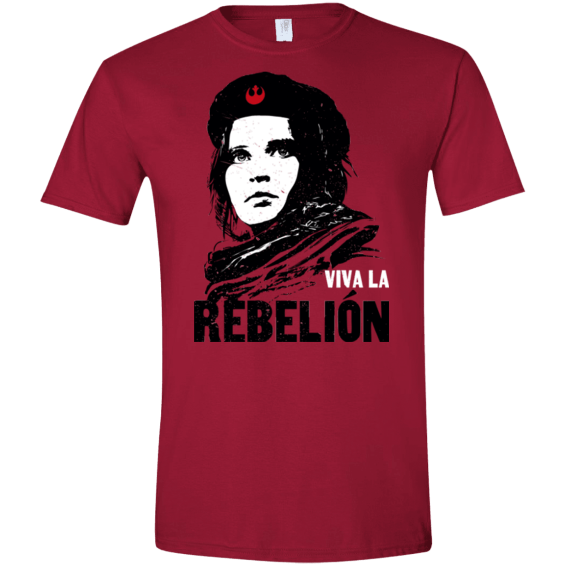 T-Shirts Cardinal Red / S Viva la Rebelion Men's Semi-Fitted Softstyle