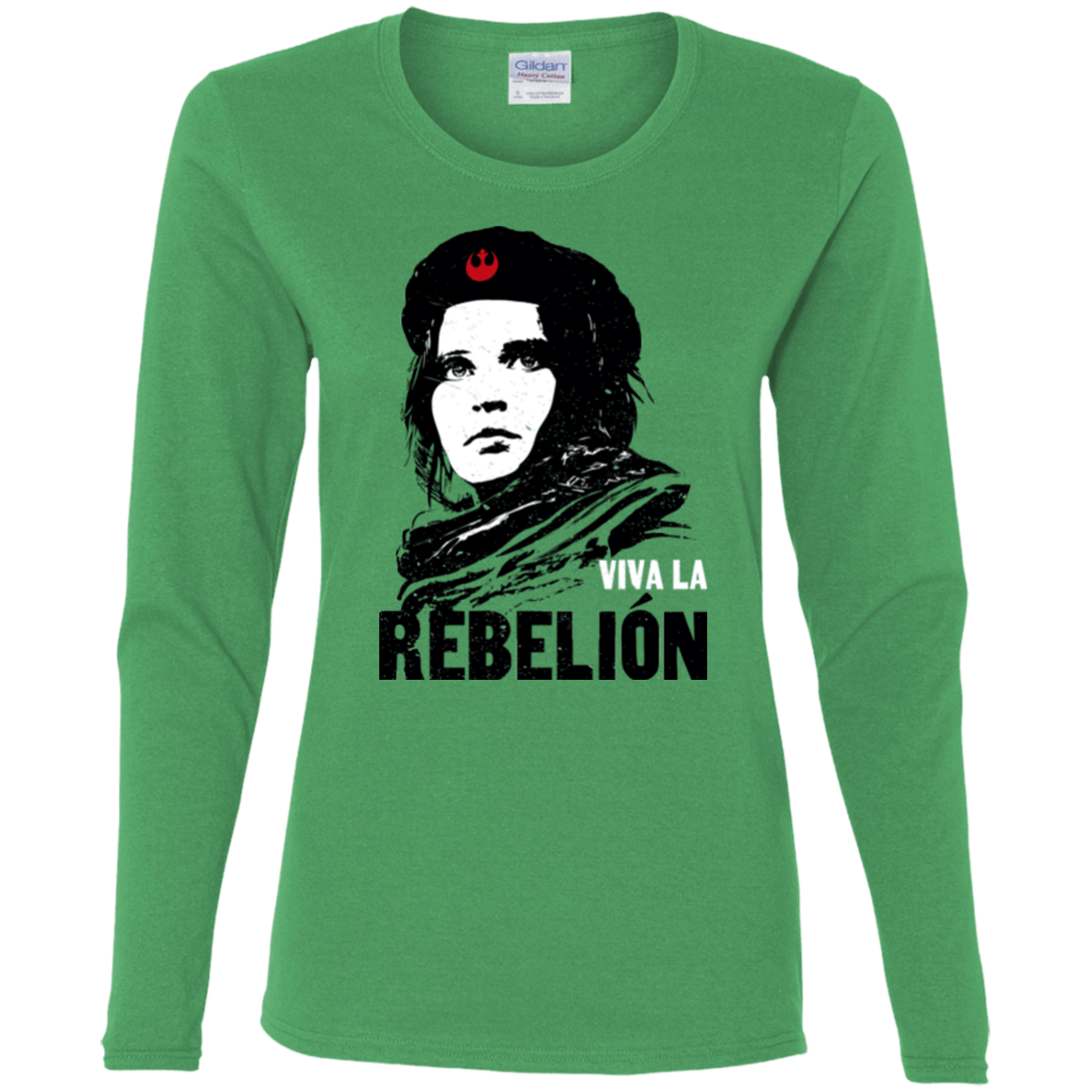 T-Shirts Irish Green / S Viva la Rebelion Women's Long Sleeve T-Shirt