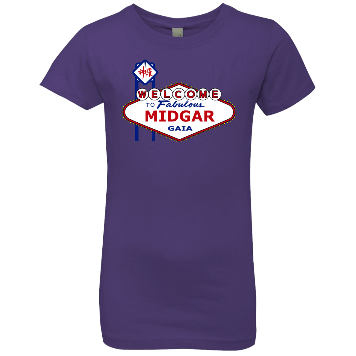 T-Shirts Purple Rush / YXS Viva Midgar Girls Premium T-Shirt