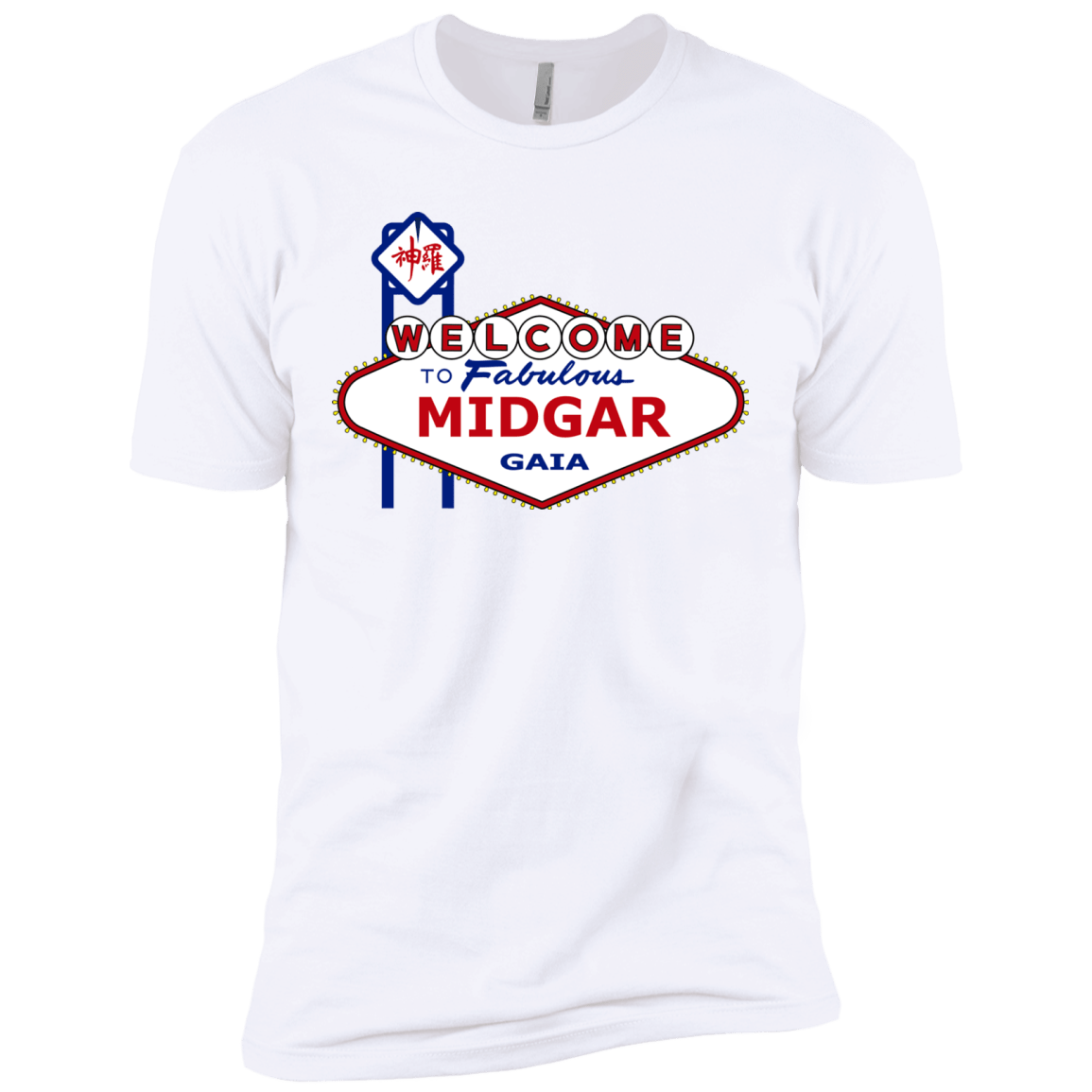 T-Shirts White / X-Small Viva Midgar Men's Premium T-Shirt