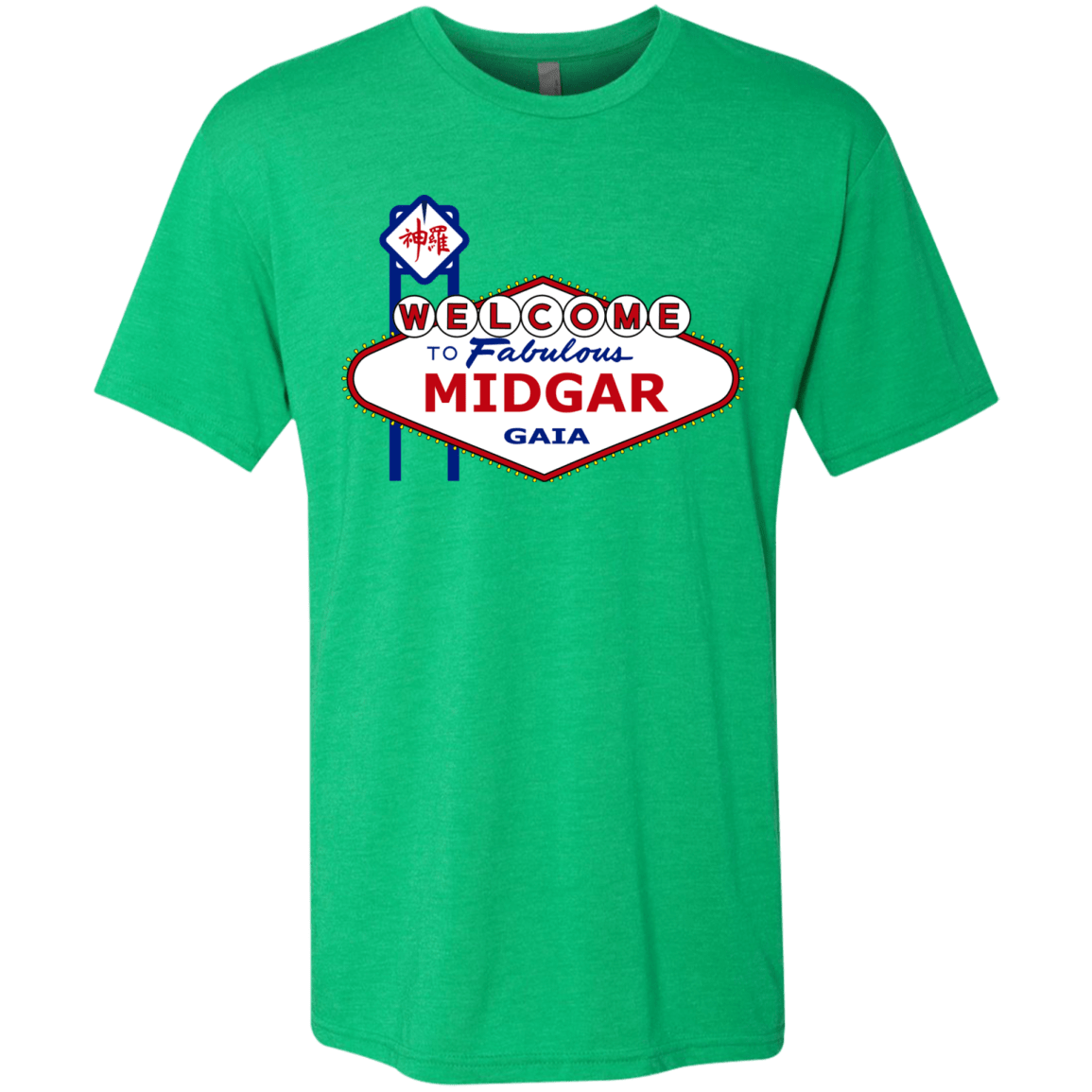 T-Shirts Envy / Small Viva Midgar Men's Triblend T-Shirt