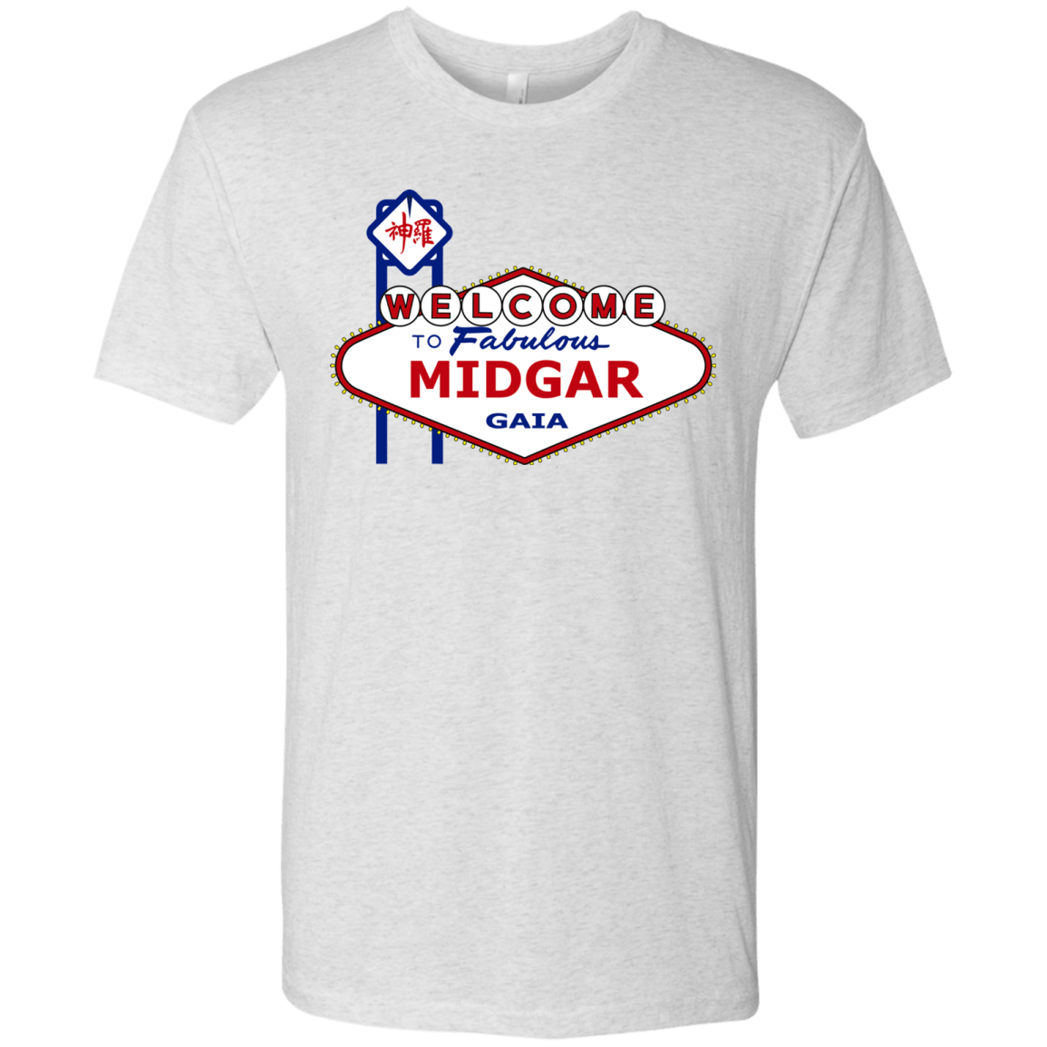 T-Shirts Heather White / Small Viva Midgar Men's Triblend T-Shirt
