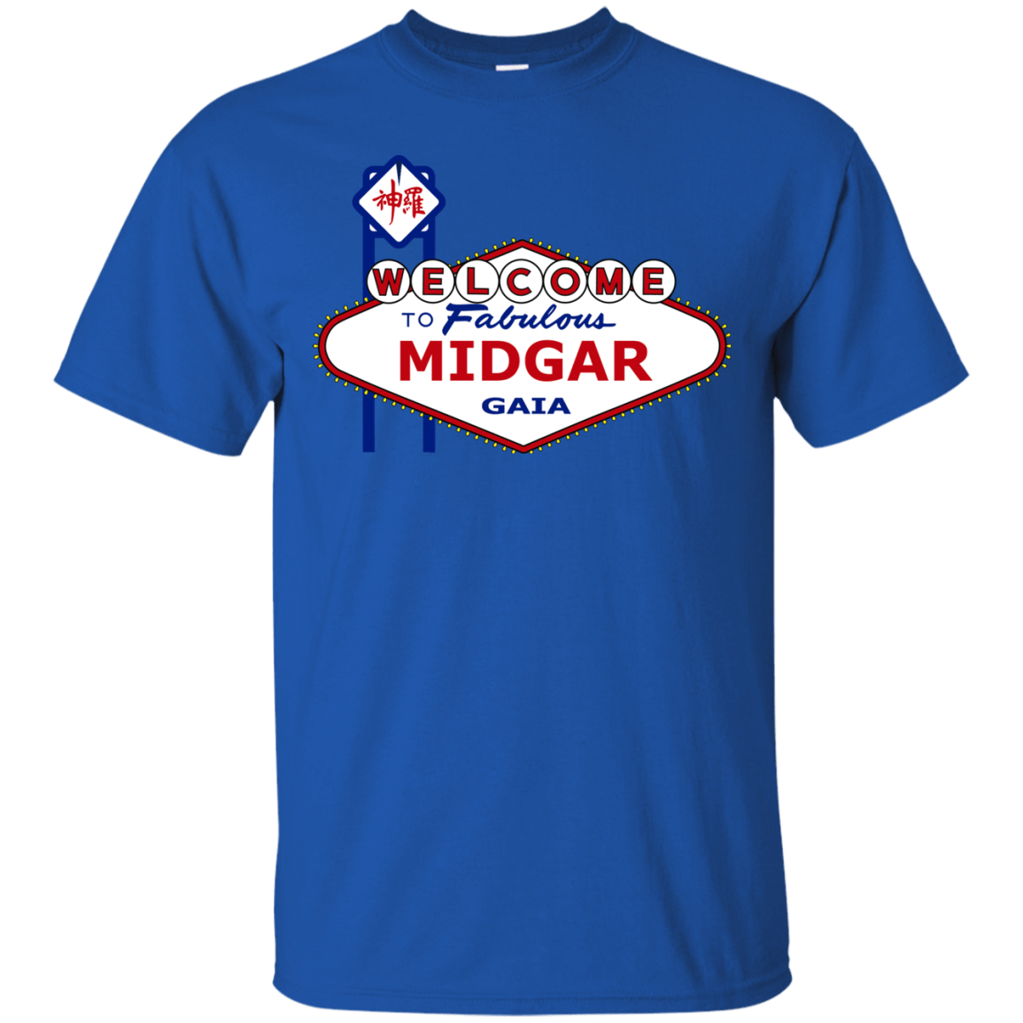 T-Shirts Royal / Small Viva Midgar T-Shirt
