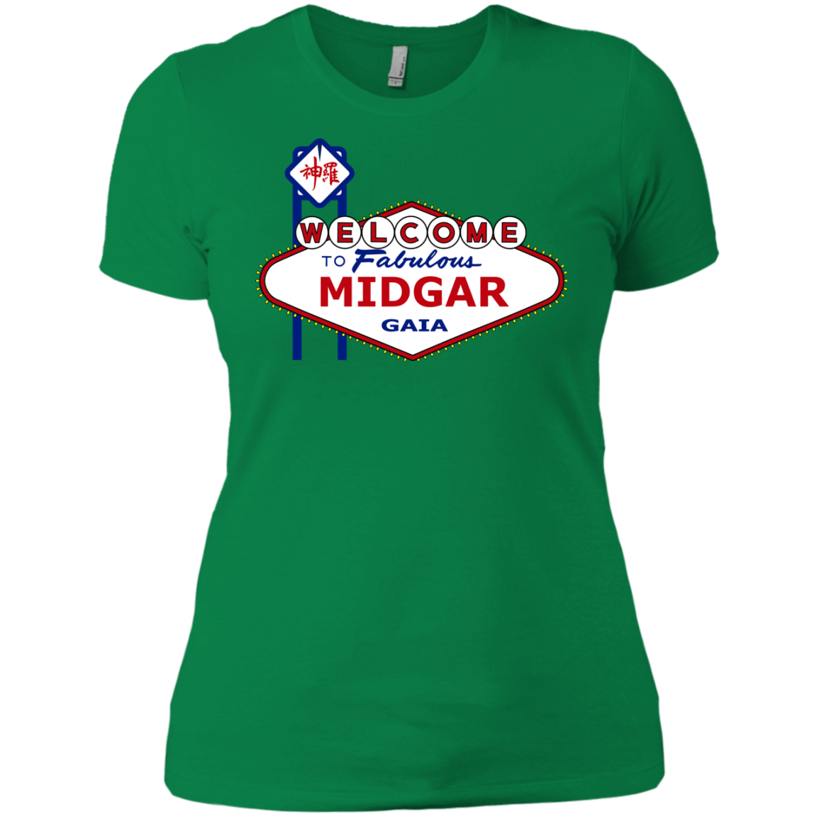 T-Shirts Kelly Green / X-Small Viva Midgar Women's Premium T-Shirt