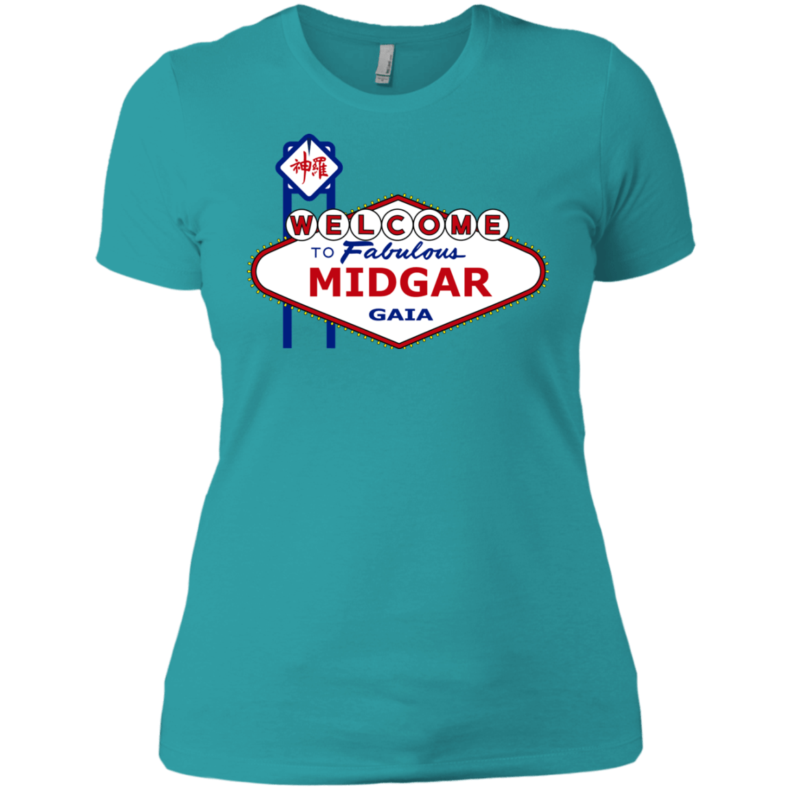 T-Shirts Tahiti Blue / X-Small Viva Midgar Women's Premium T-Shirt