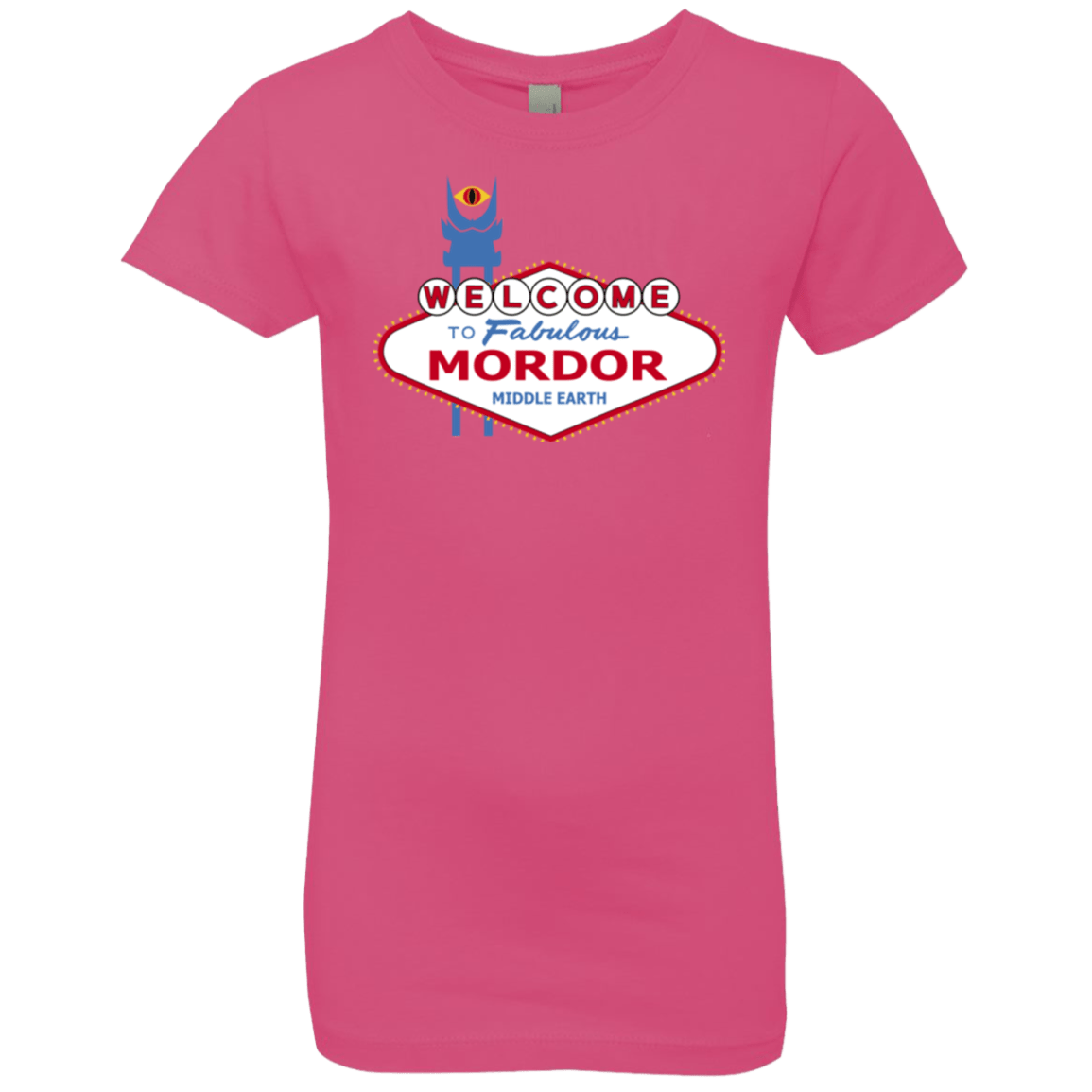 T-Shirts Hot Pink / YXS Viva Mordor Girls Premium T-Shirt