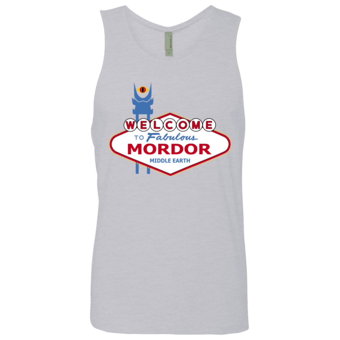 T-Shirts Heather Grey / Small Viva Mordor Men's Premium Tank Top
