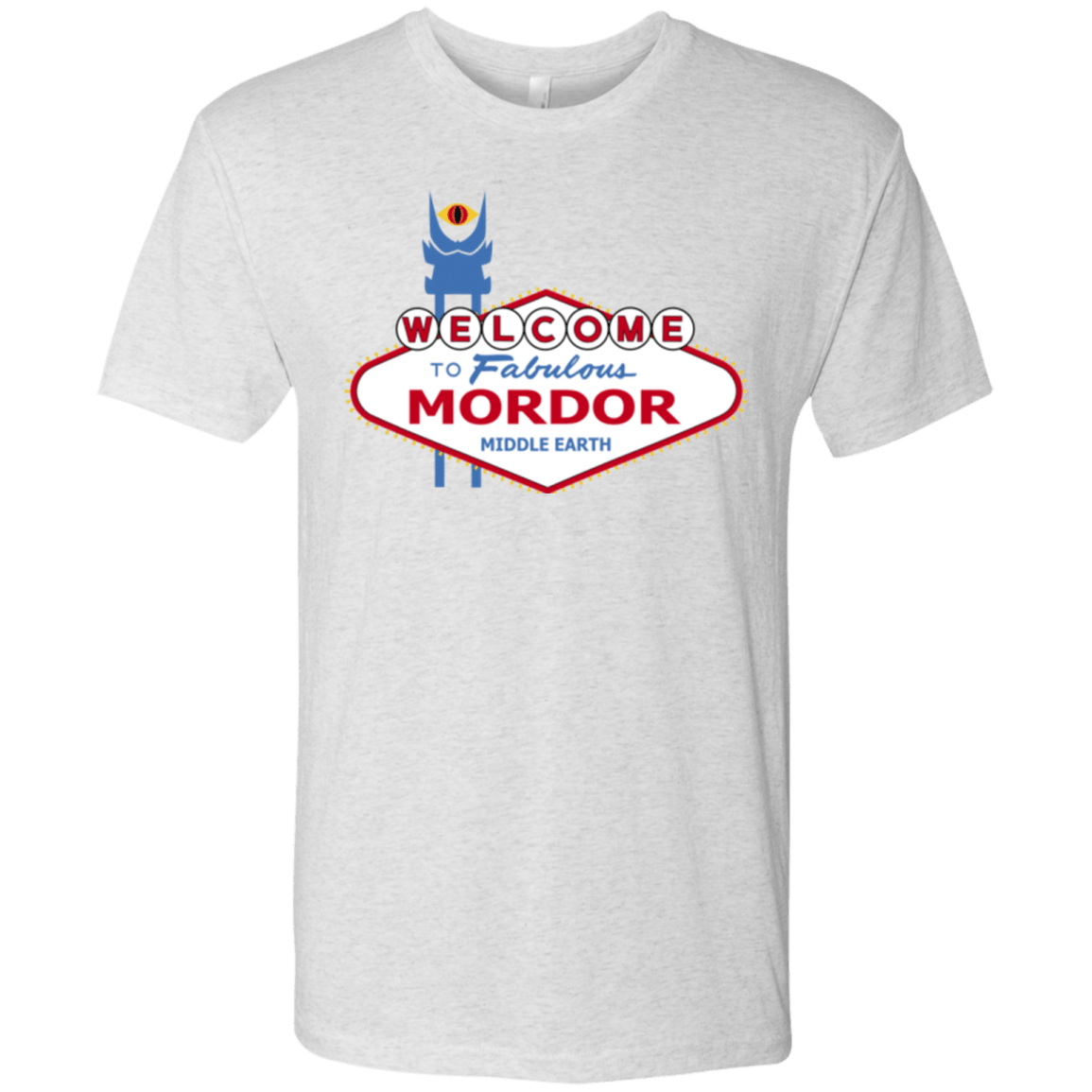 T-Shirts Heather White / Small Viva Mordor Men's Triblend T-Shirt