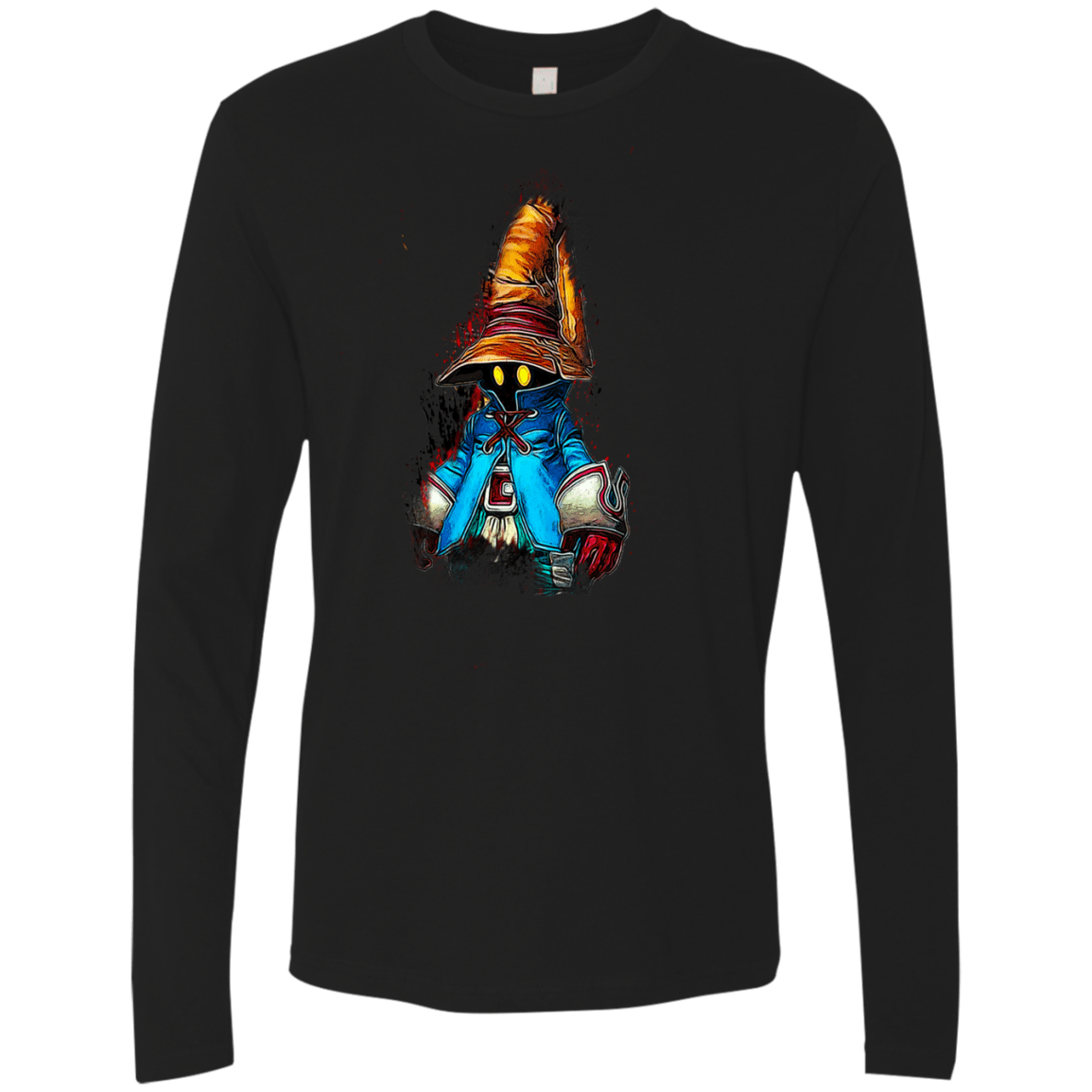 T-Shirts Black / Small VIVI Men's Premium Long Sleeve