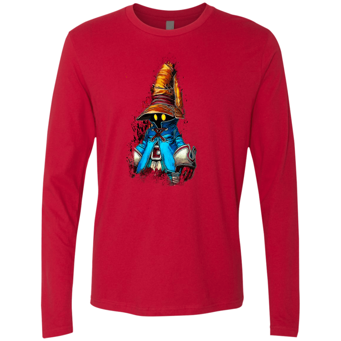 T-Shirts Red / Small VIVI Men's Premium Long Sleeve