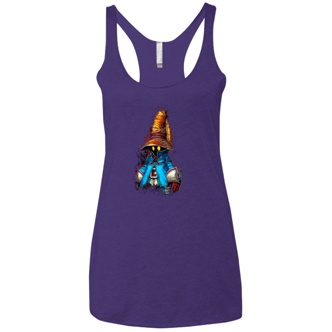 T-Shirts Purple / X-Small VIVI Women's Triblend Racerback Tank