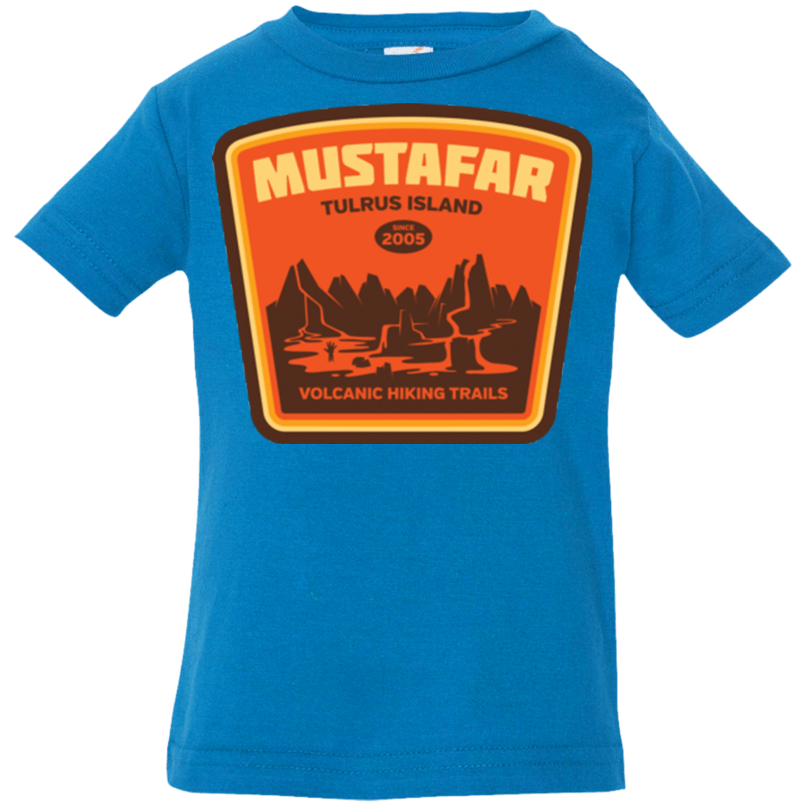 T-Shirts Cobalt / 6 Months Volcanic Hiking Trails Infant PremiumT-Shirt