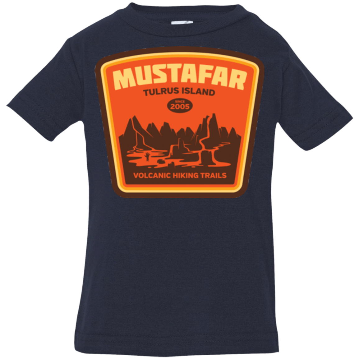T-Shirts Navy / 6 Months Volcanic Hiking Trails Infant PremiumT-Shirt