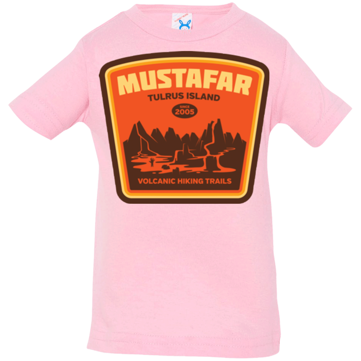 T-Shirts Pink / 6 Months Volcanic Hiking Trails Infant PremiumT-Shirt