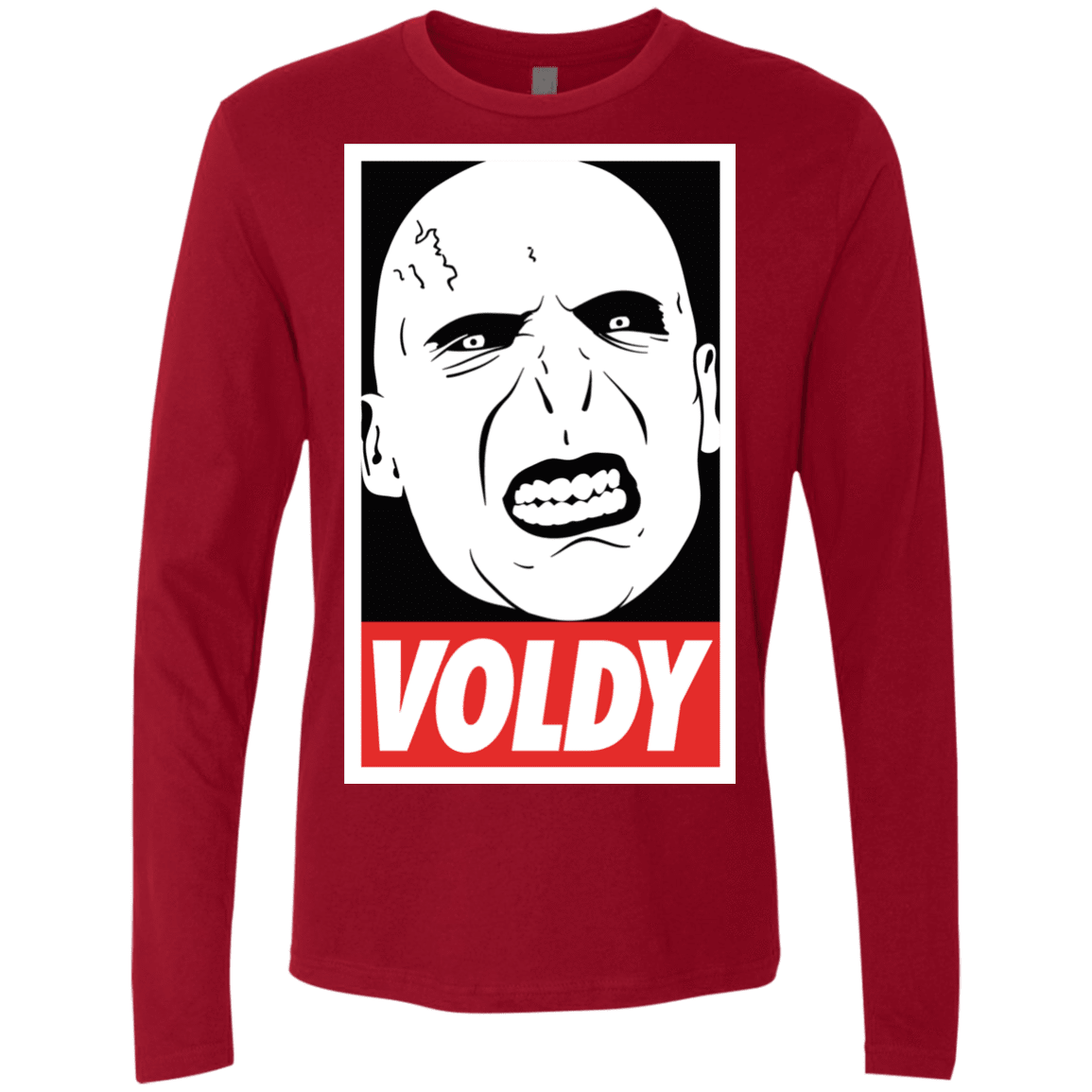 T-Shirts Cardinal / Small Voldy Men's Premium Long Sleeve