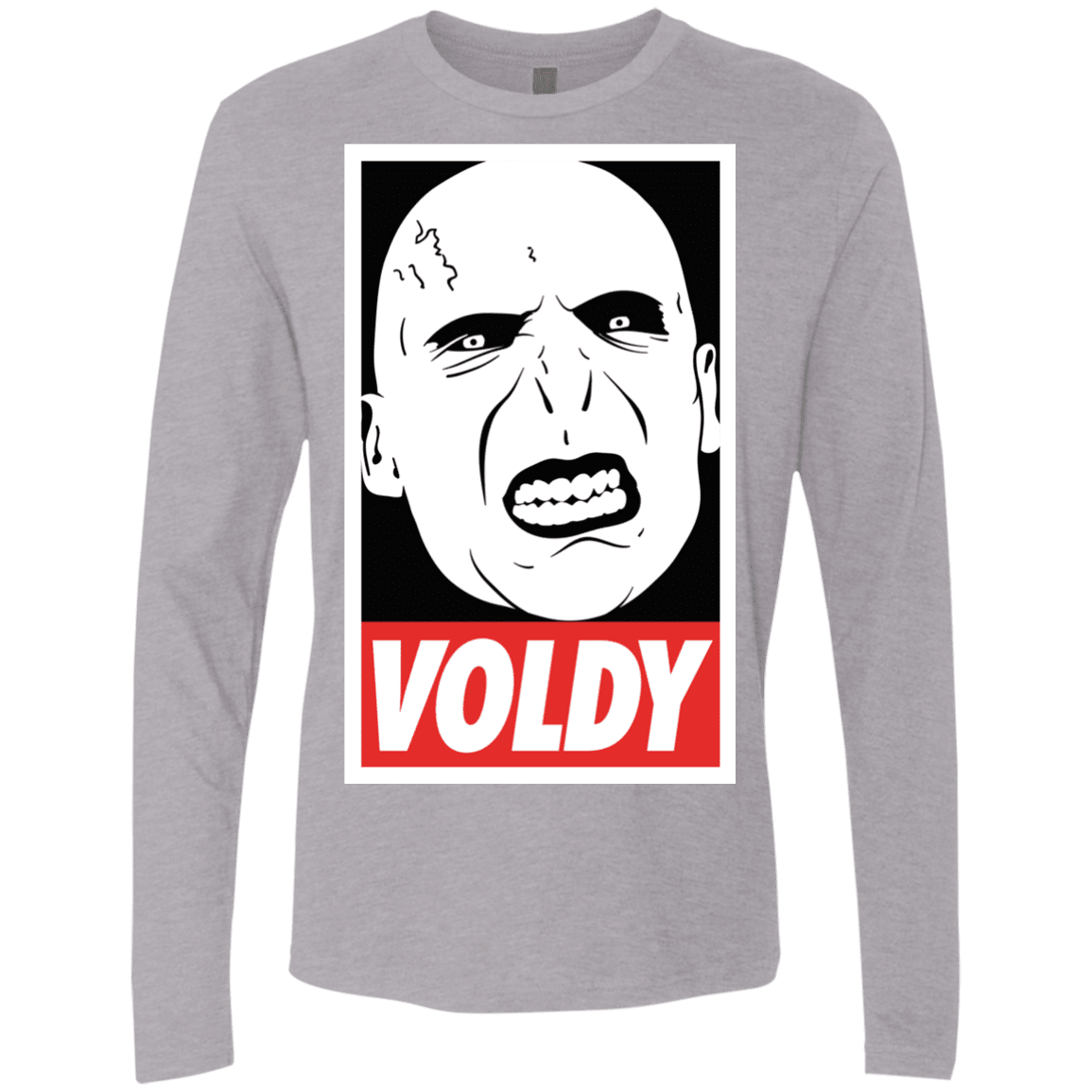 T-Shirts Heather Grey / Small Voldy Men's Premium Long Sleeve