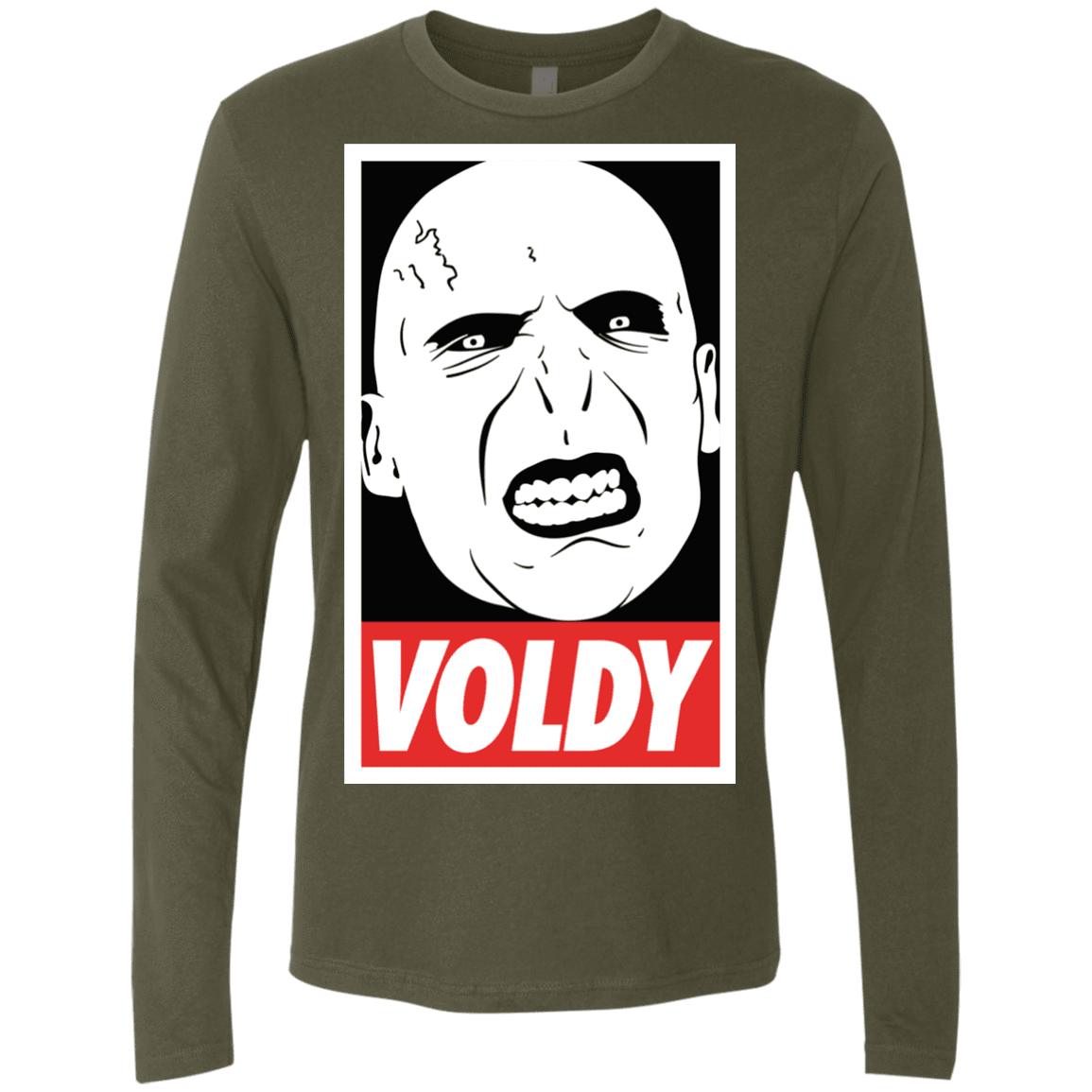 T-Shirts Military Green / Small Voldy Men's Premium Long Sleeve