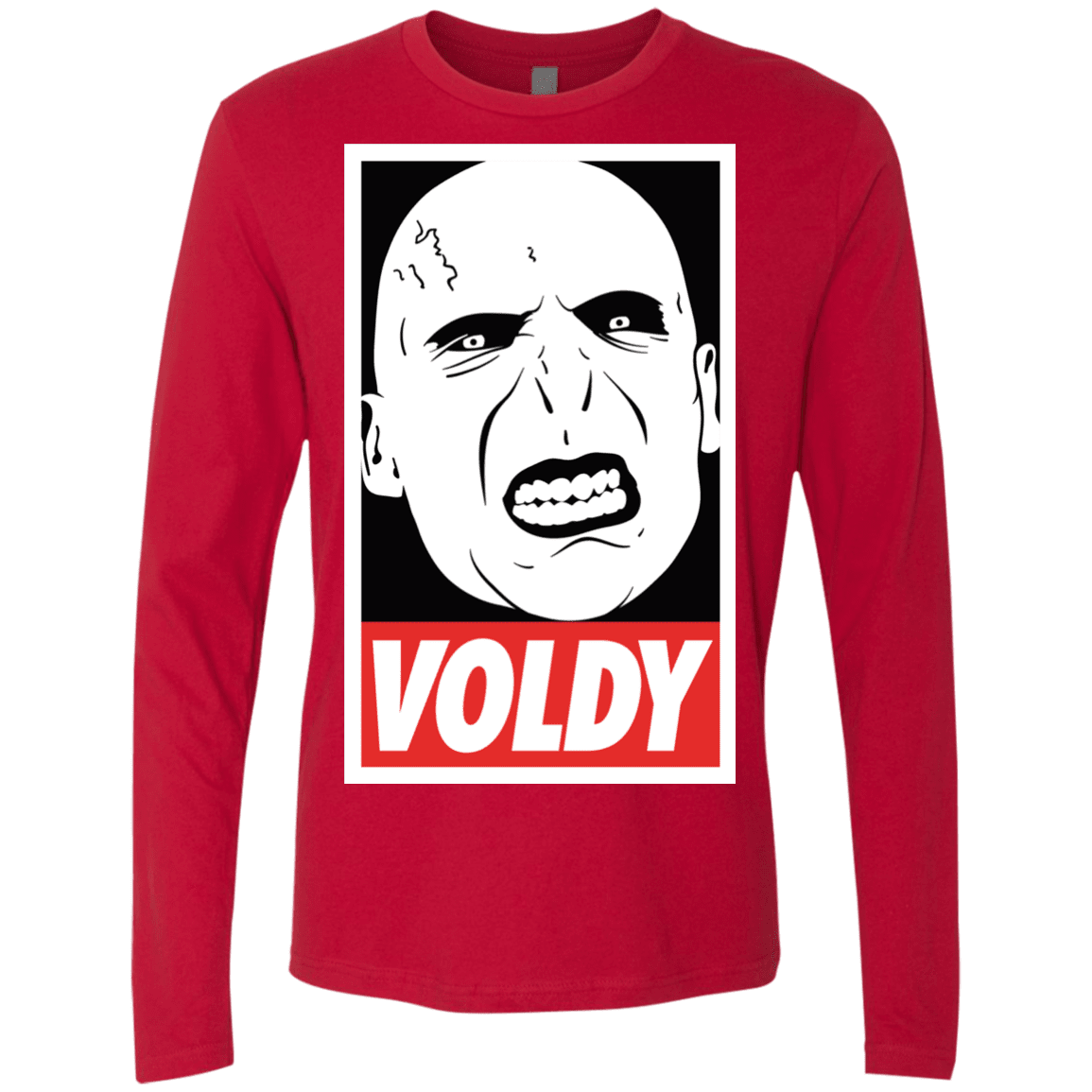 T-Shirts Red / Small Voldy Men's Premium Long Sleeve