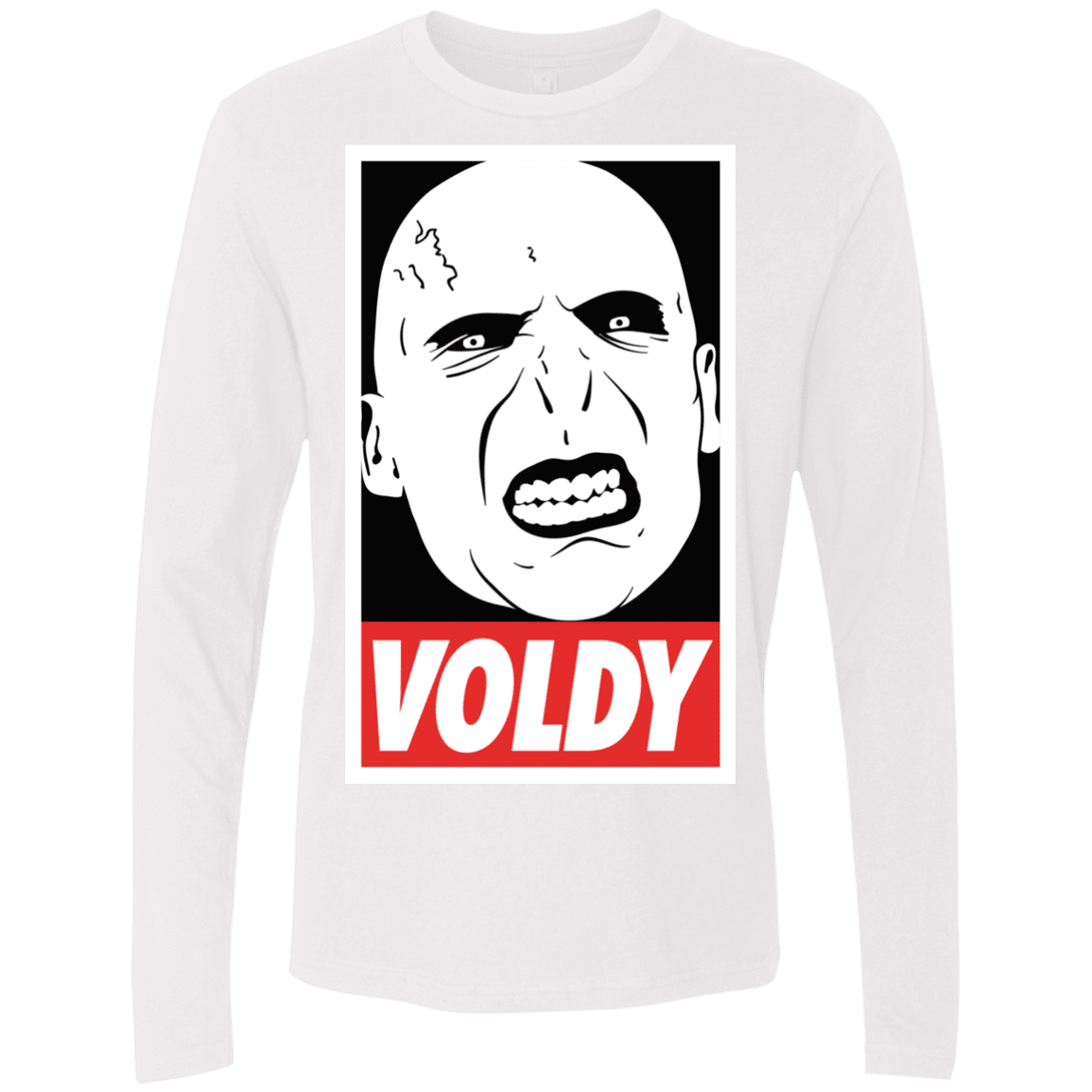 T-Shirts White / Small Voldy Men's Premium Long Sleeve