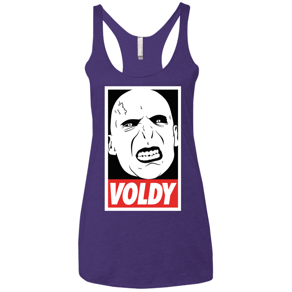 T-Shirts Purple / X-Small Voldy Women's Triblend Racerback Tank