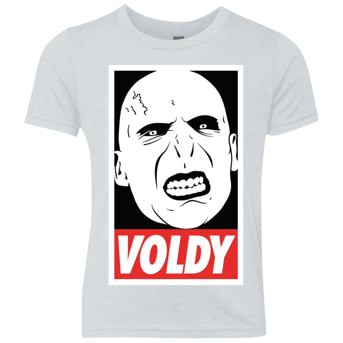 T-Shirts Heather White / YXS Voldy Youth Triblend T-Shirt
