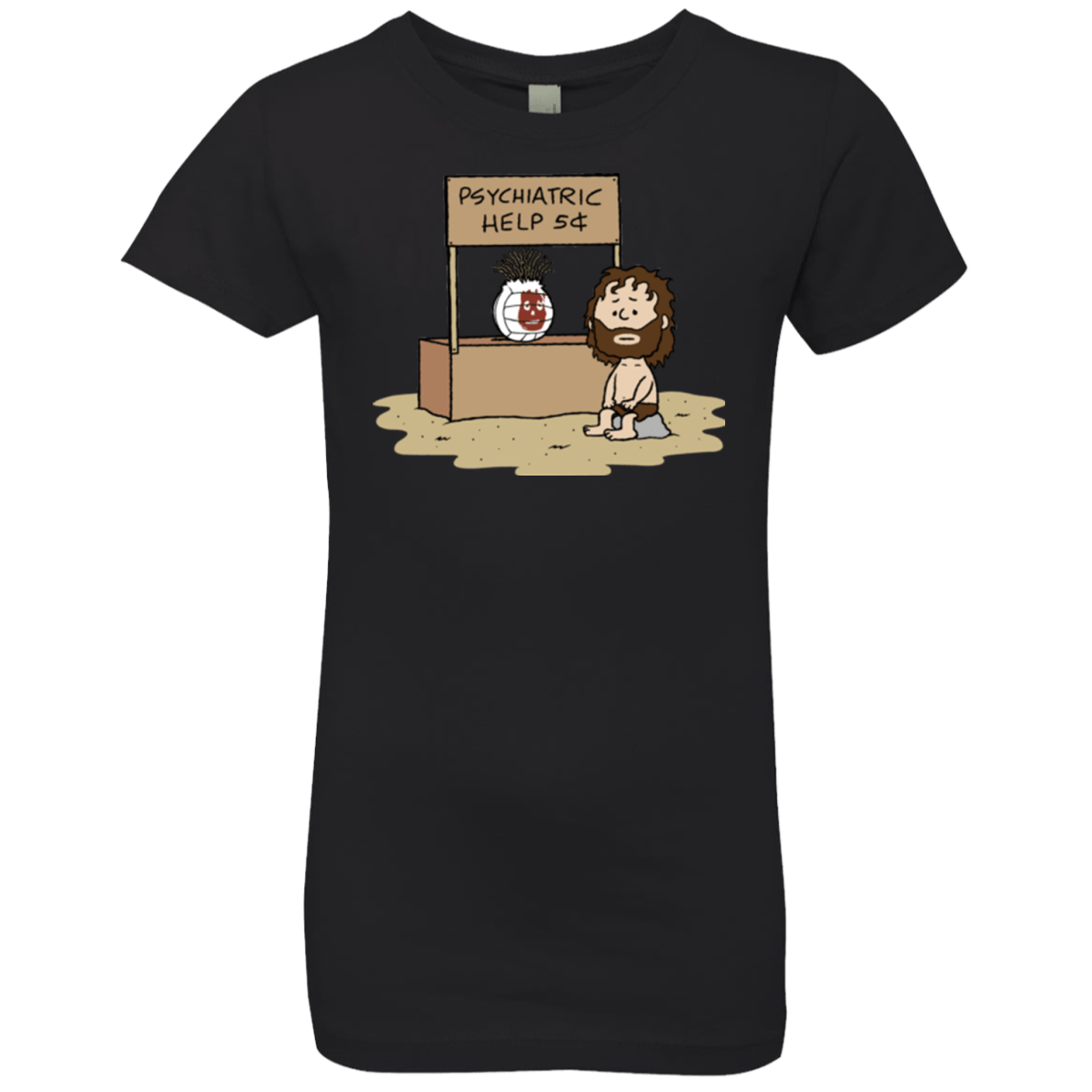 T-Shirts Black / YXS Volleyball Help Girls Premium T-Shirt