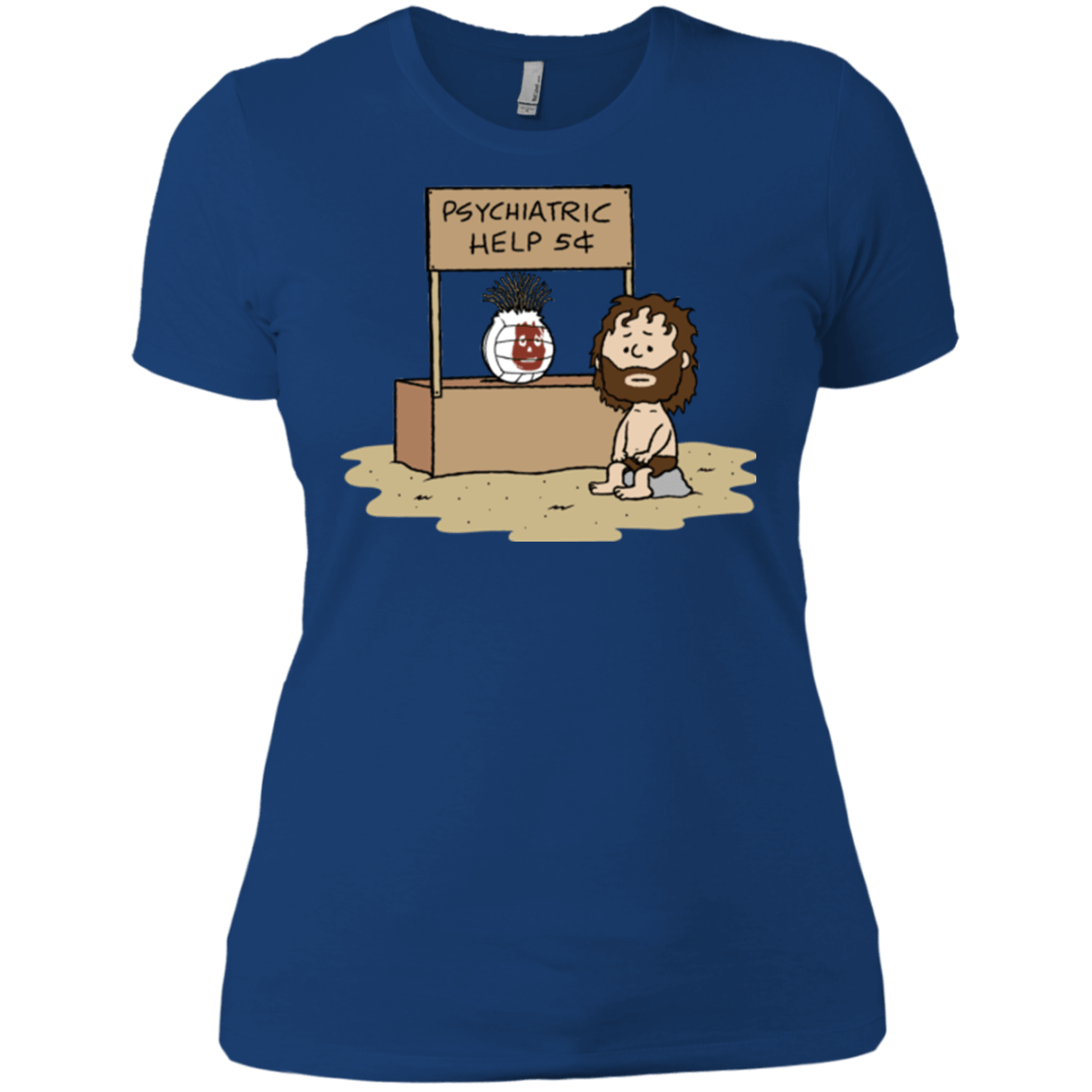 T-Shirts Royal / X-Small Volleyball Help Women's Premium T-Shirt