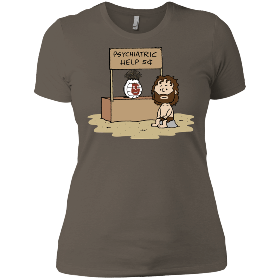 T-Shirts Warm Grey / X-Small Volleyball Help Women's Premium T-Shirt