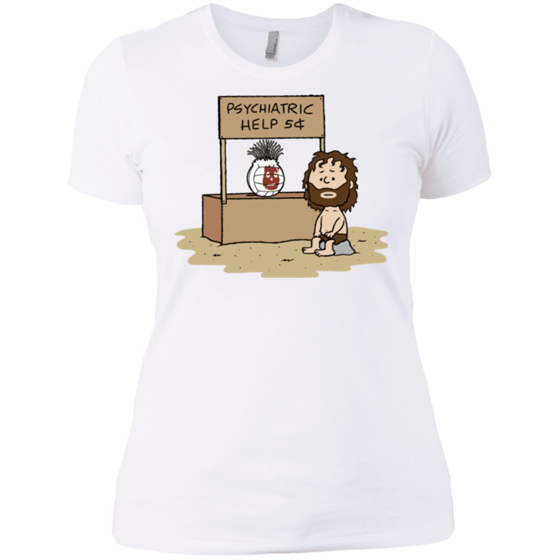 T-Shirts White / X-Small Volleyball Help Women's Premium T-Shirt