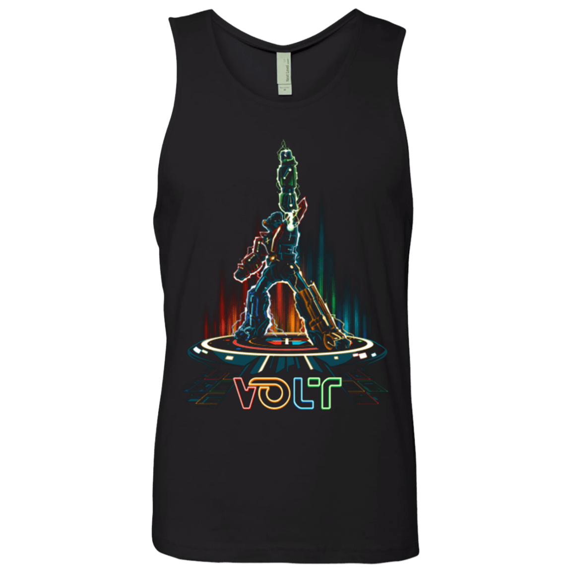 T-Shirts Black / Small VOLT(Tron) Men's Premium Tank Top