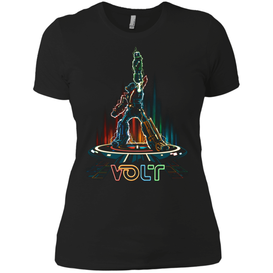 T-Shirts Black / X-Small VOLT(Tron) Women's Premium T-Shirt
