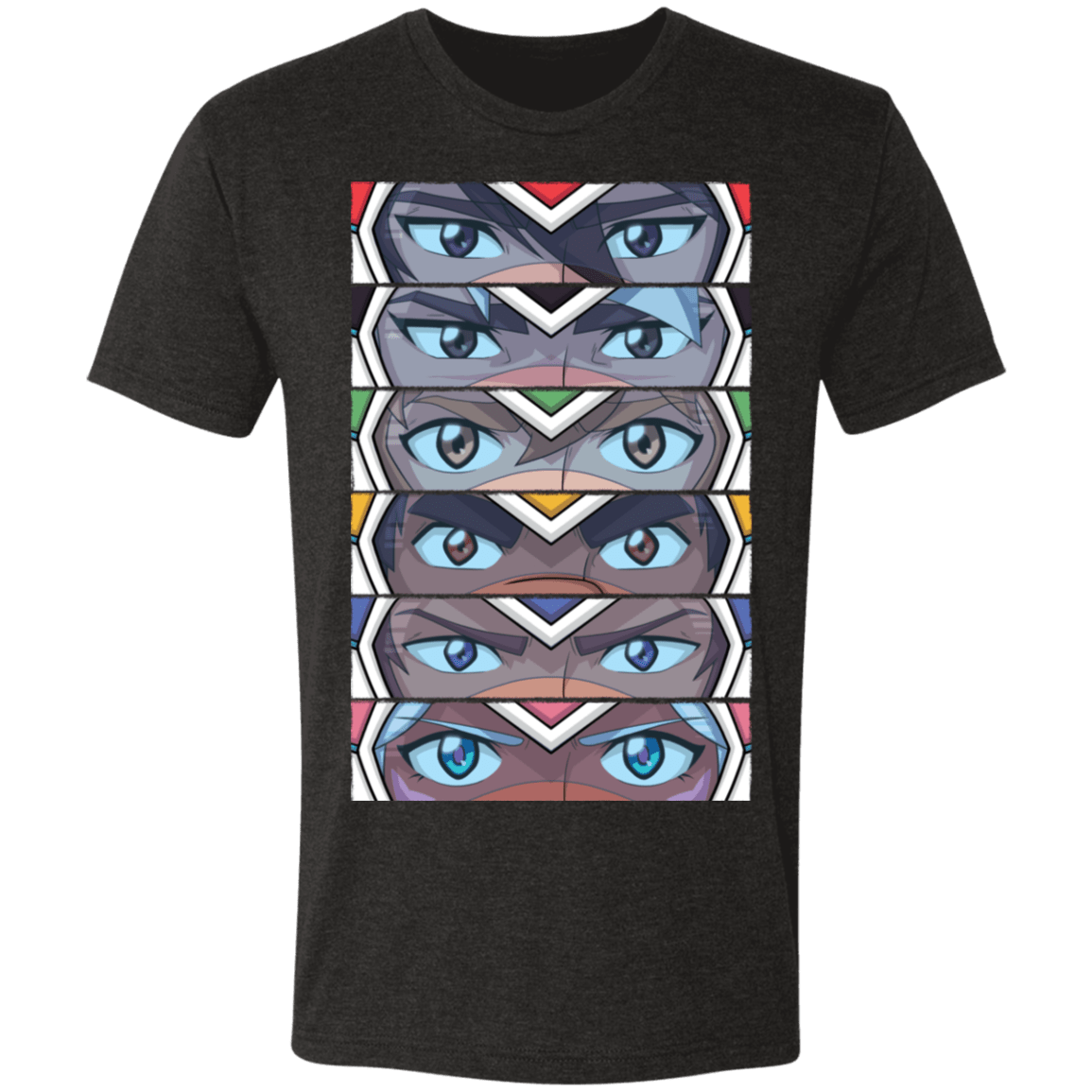 T-Shirts Vintage Black / S Voltron Eyes Men's Triblend T-Shirt