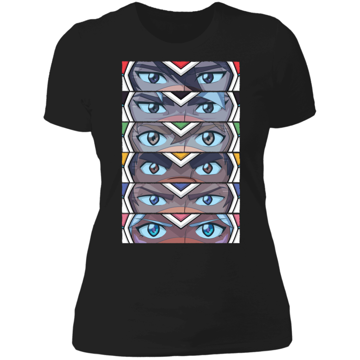 T-Shirts Black / X-Small Voltron Eyes Women's Premium T-Shirt