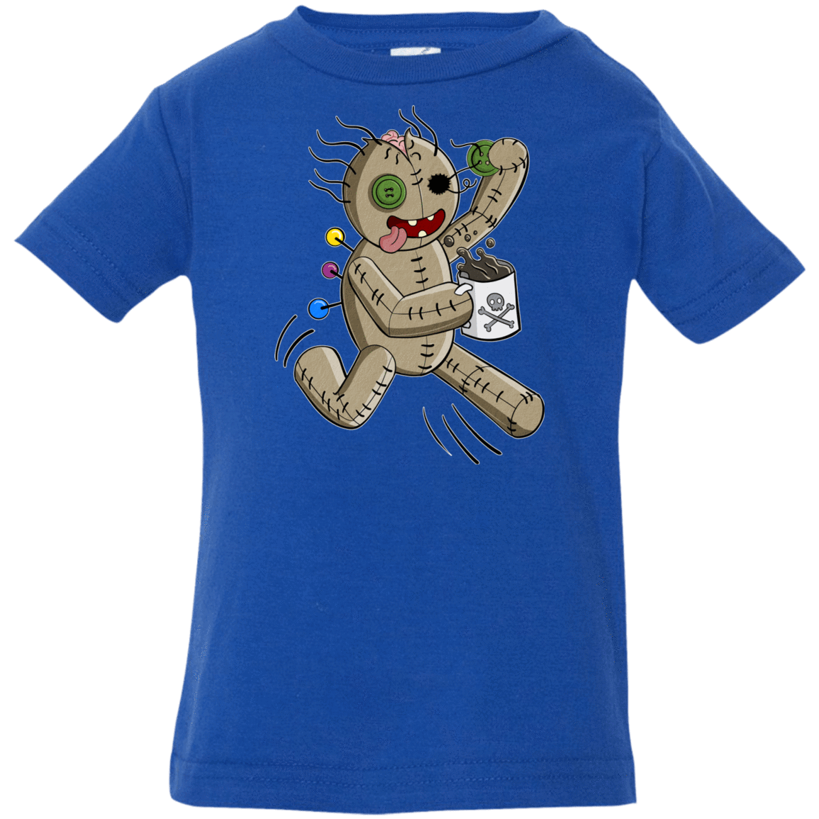 T-Shirts Royal / 6 Months Voodoo Coffee Runner Infant Premium T-Shirt