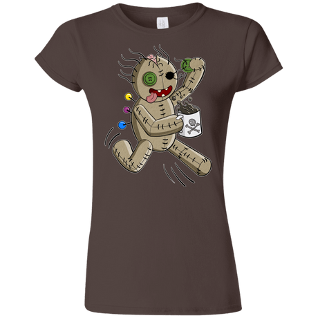 T-Shirts Dark Chocolate / S Voodoo Coffee Runner Junior Slimmer-Fit T-Shirt