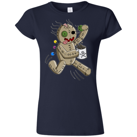 T-Shirts Navy / S Voodoo Coffee Runner Junior Slimmer-Fit T-Shirt